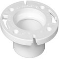 Charlotte Pipe And Foundry 4x4 Closet Flange PVC 00800  0800HA